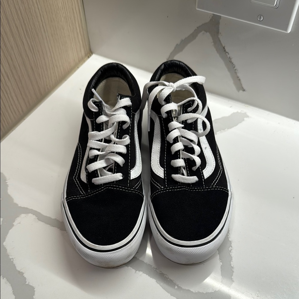 Vans Black and White Women's Sneakers
